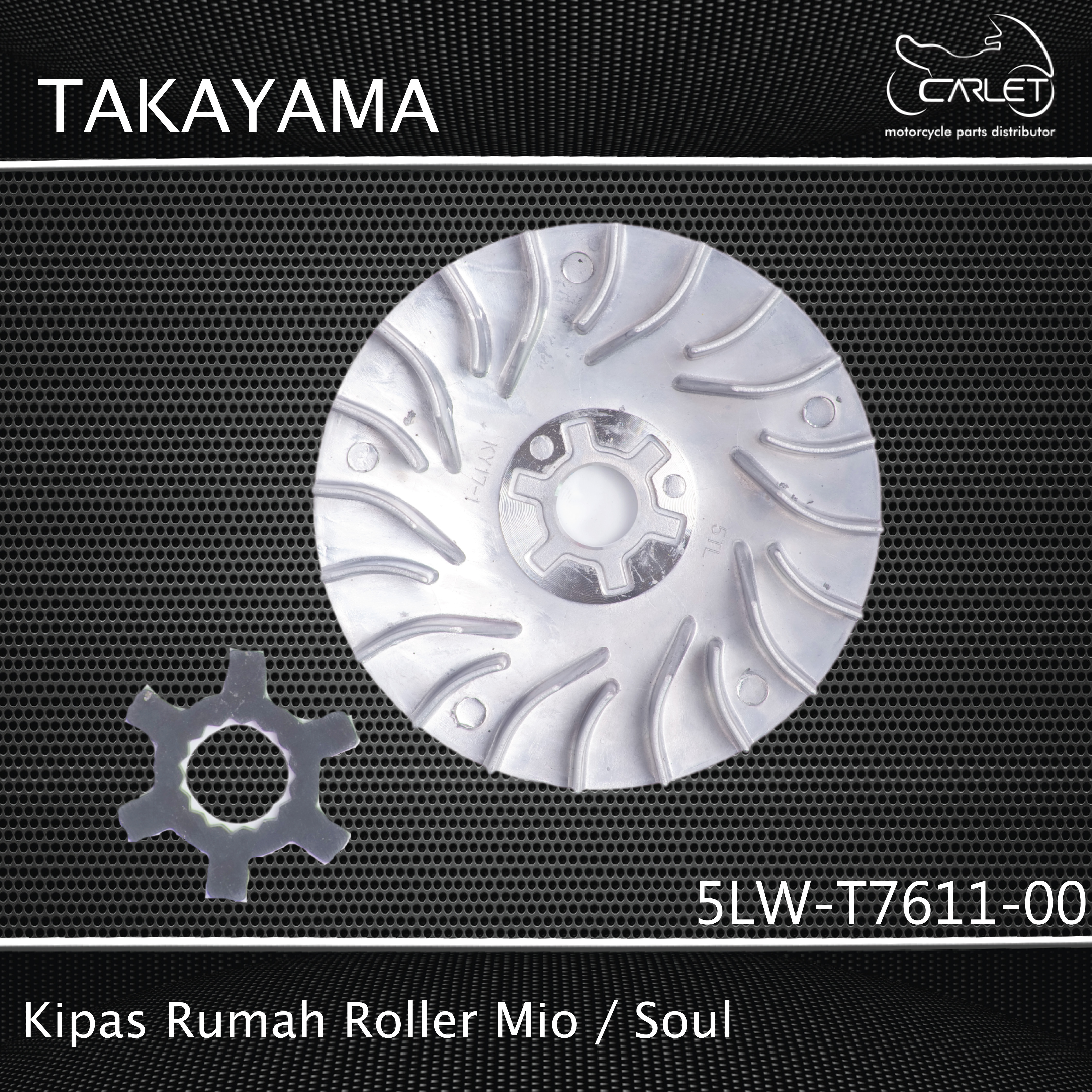 Takayama Kipas Rumah Roller Mio / Soul